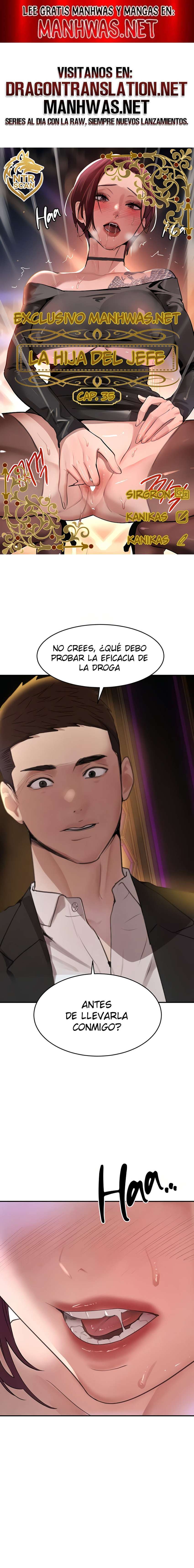 La hija del jefe Capítulo 35 - Page 1