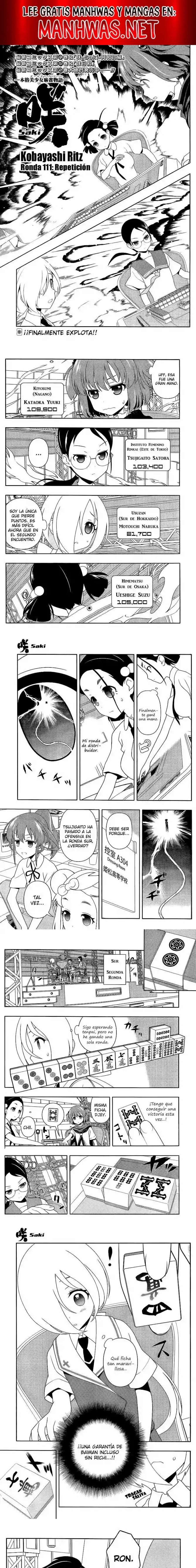 Saki Capítulo 113 - Page 1