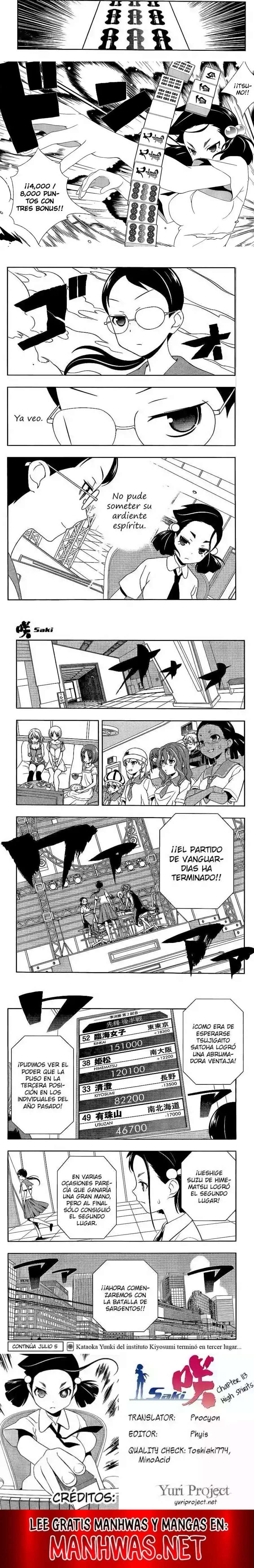 Saki Capítulo 115 - Page 3