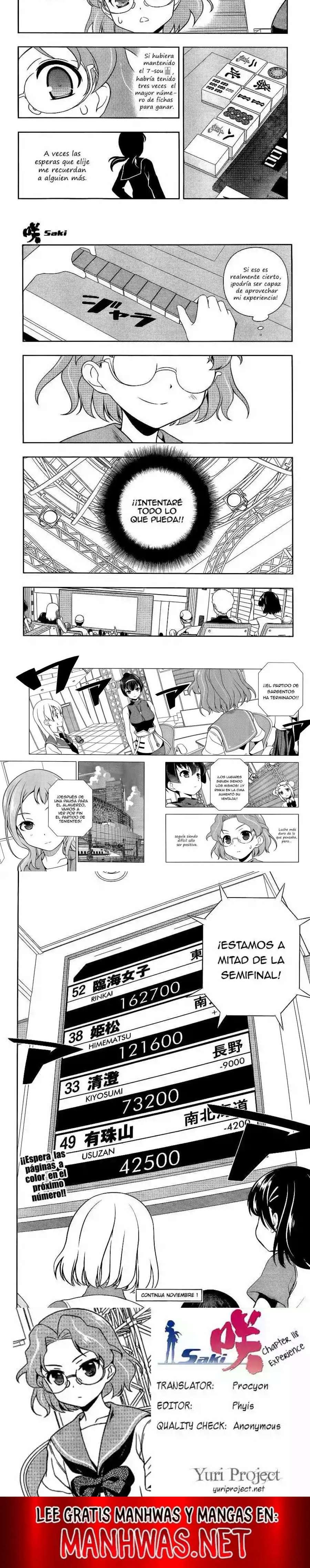 Saki Capítulo 120 - Page 3