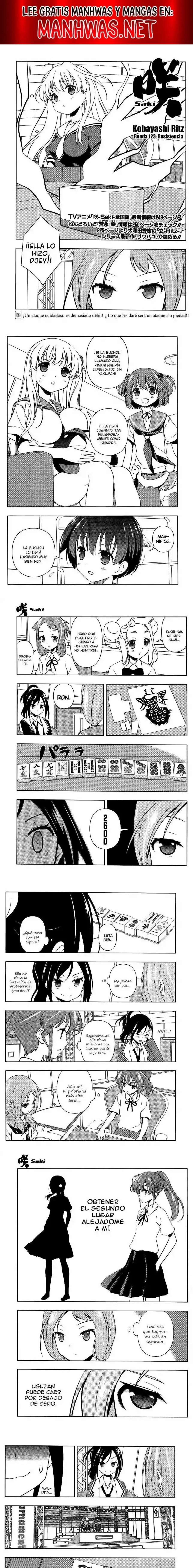 Saki Capítulo 125 - Page 1