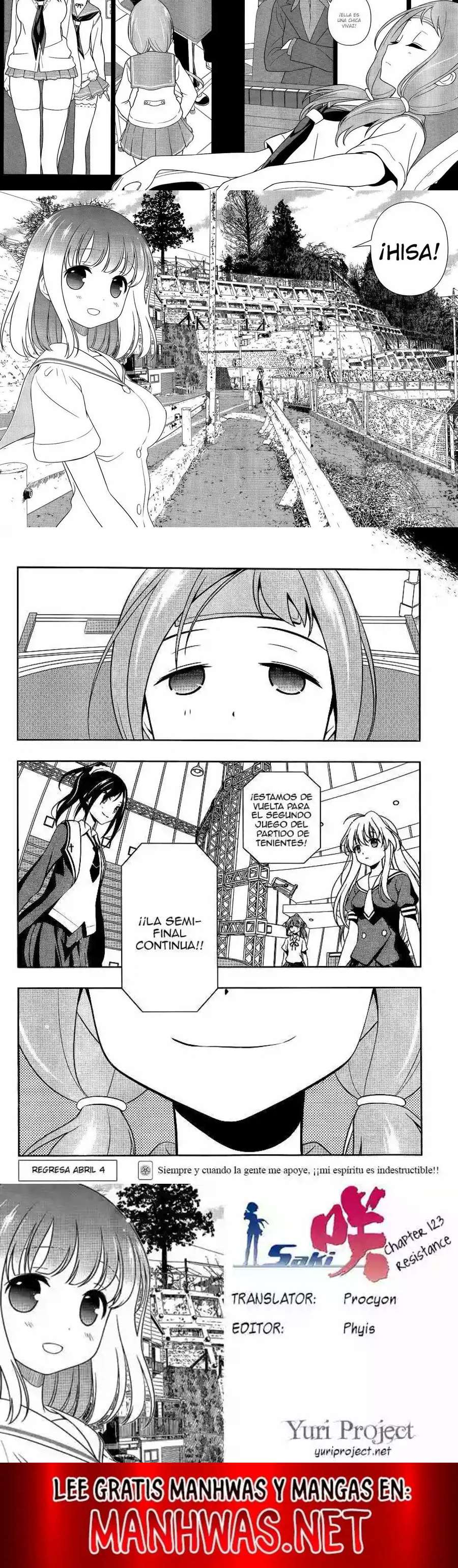 Saki Capítulo 125 - Page 3