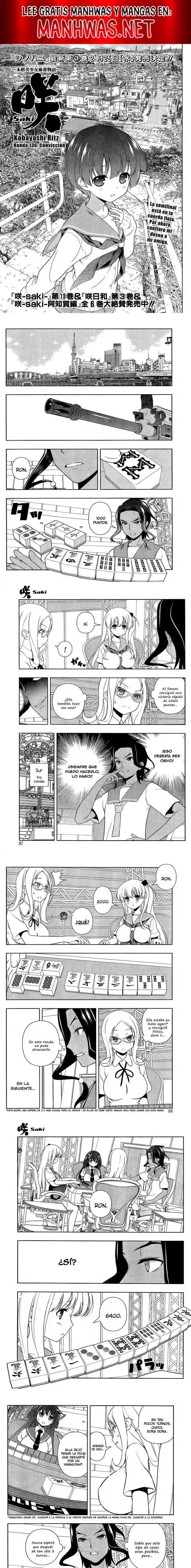 Saki Capítulo 138 - Page 1