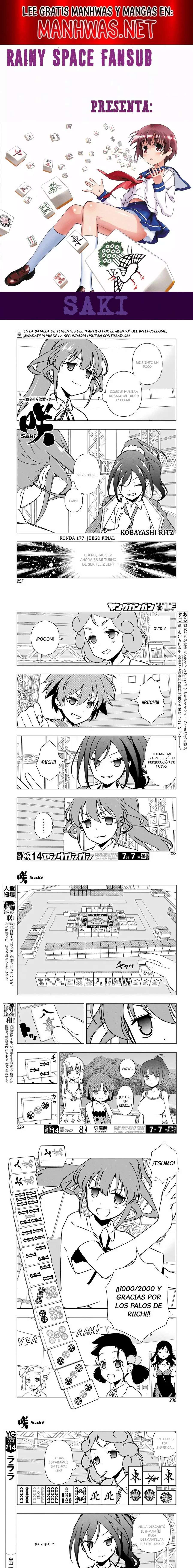 Saki Capítulo 179 - Page 1