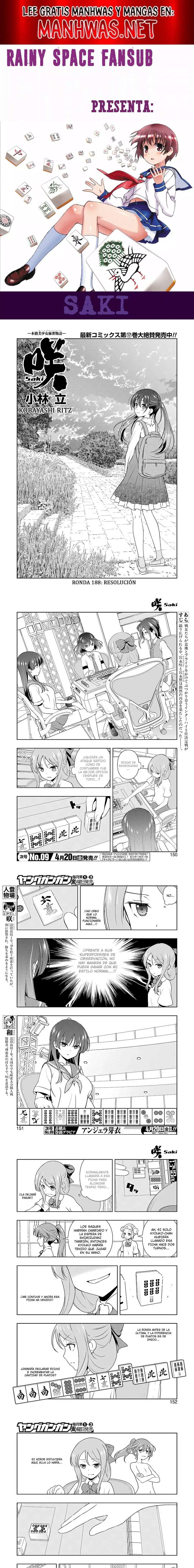 Saki Capítulo 190 - Page 1