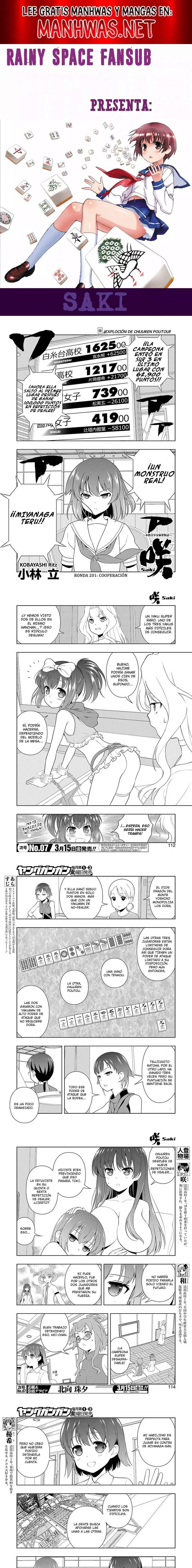 Saki Capítulo 203 - Page 1