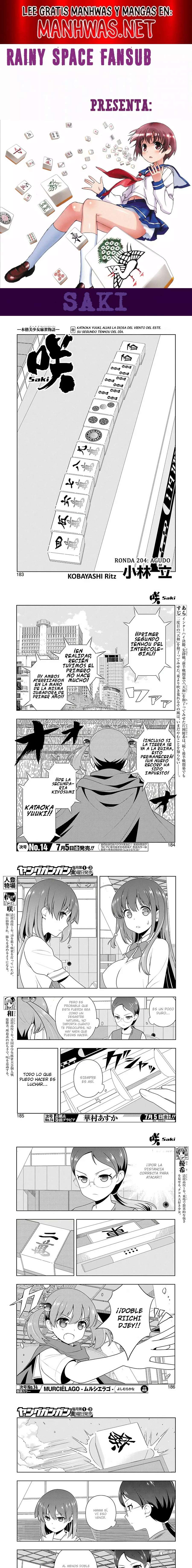 Saki Capítulo 206 - Page 1