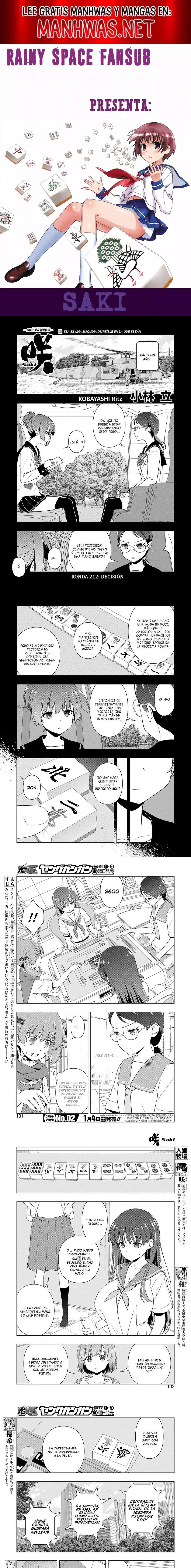 Saki Capítulo 214 - Page 1