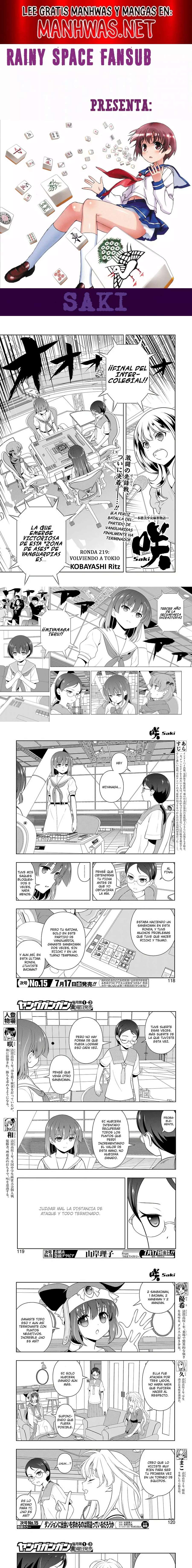 Saki Capítulo 221 - Page 1