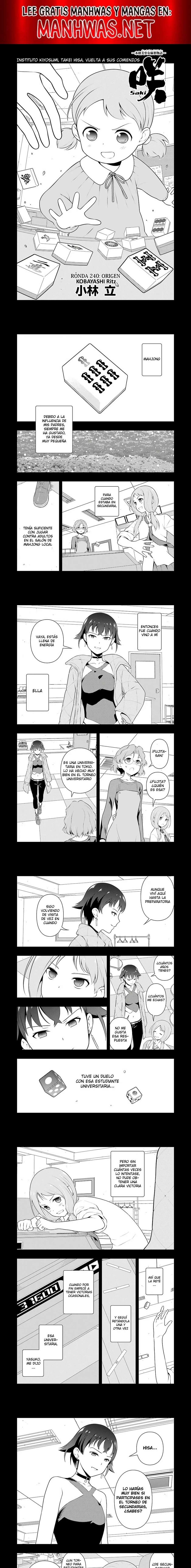 Saki Capítulo 242 - Page 1