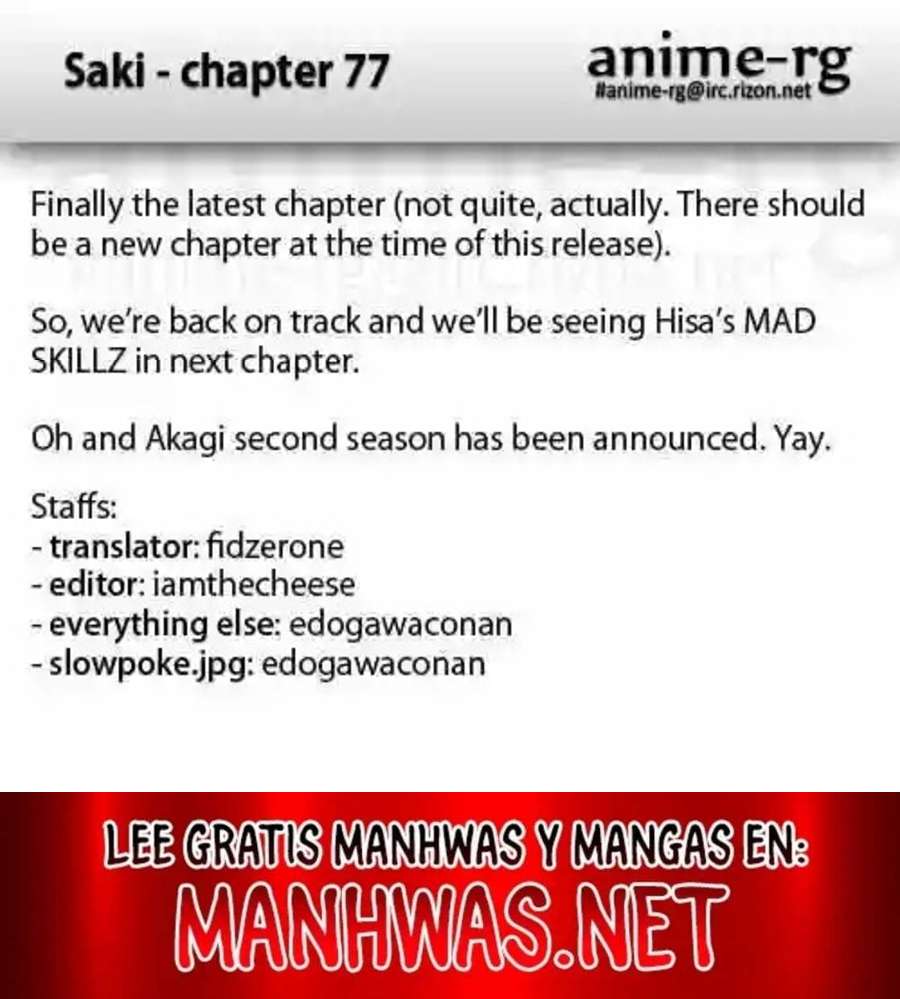 Saki Capítulo 79 - Page 4