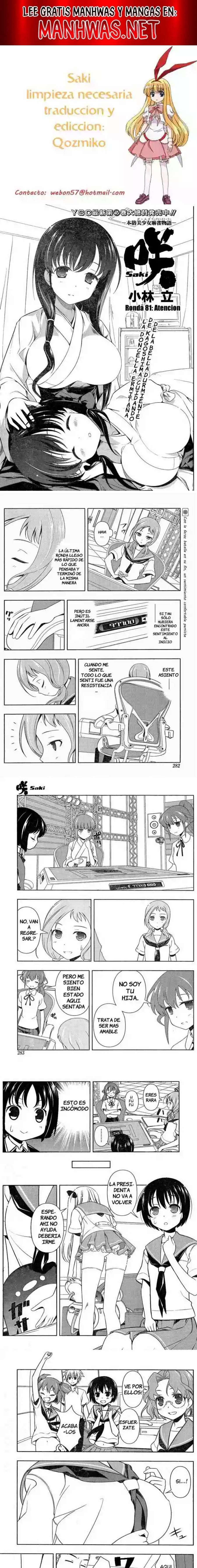 Saki Capítulo 83 - Page 1