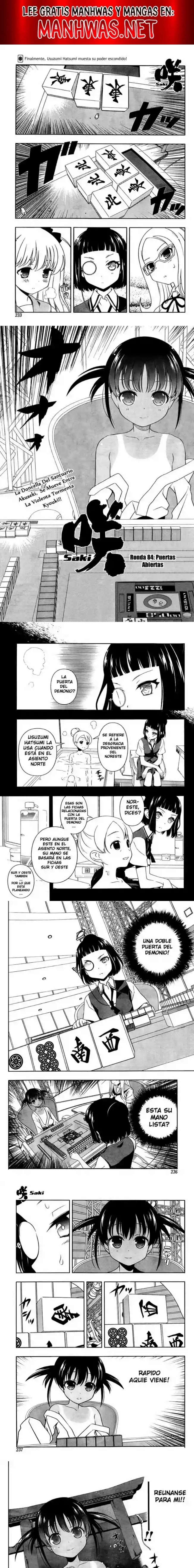 Saki Capítulo 86 - Page 1