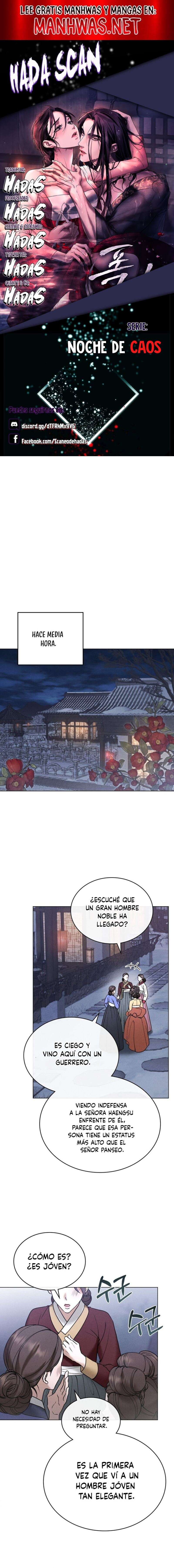 Noche de caos Capítulo 6 - Page 1