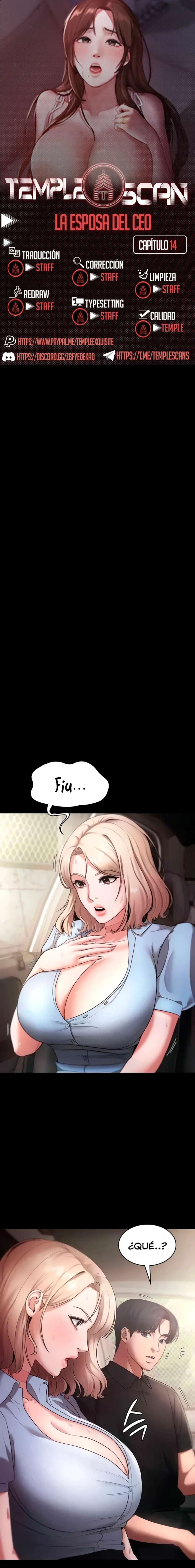 La esposa del jefe Capítulo 14 - Page 1