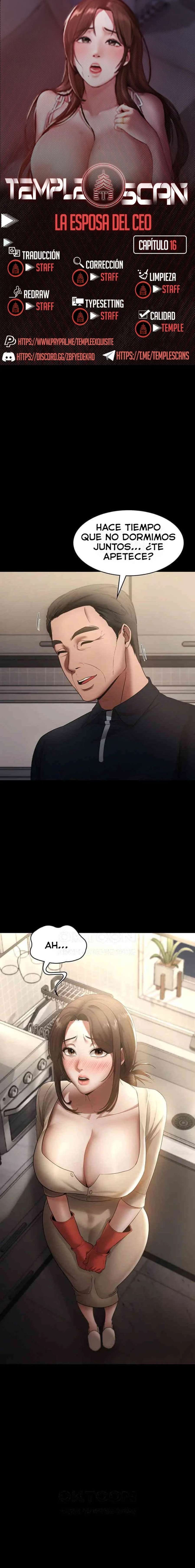 La esposa del jefe Capítulo 16 - Page 1