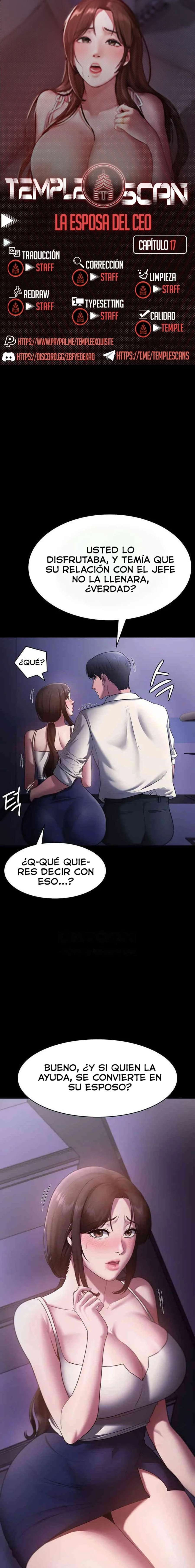 La esposa del jefe Capítulo 17 - Page 1