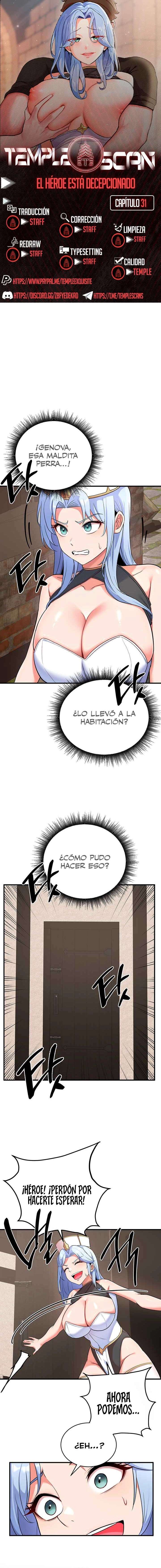 El Guerrero está Decepcionado Capítulo 31 - Page 1