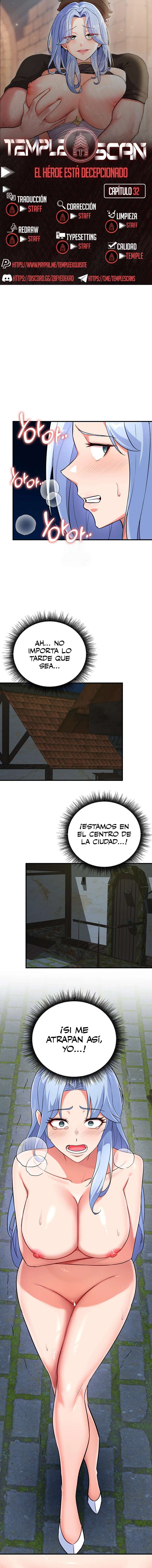 El Guerrero está Decepcionado Capítulo 32 - Page 1