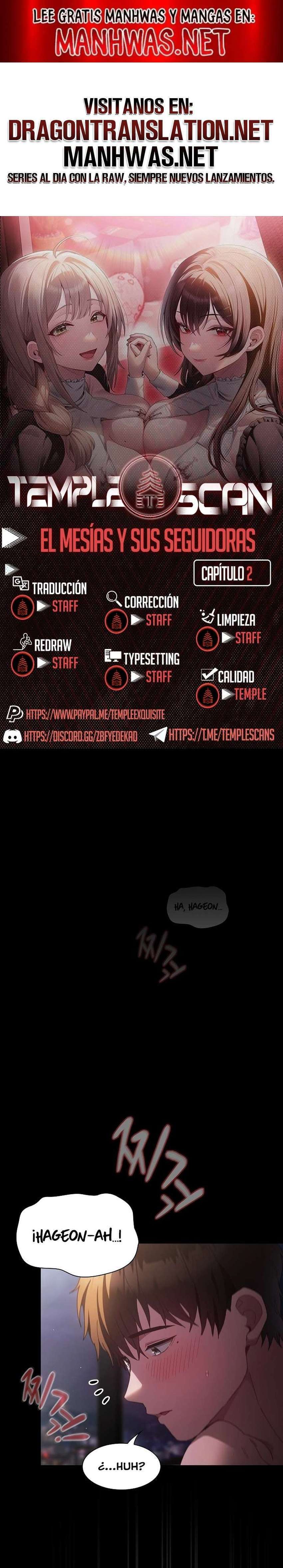 El Mesias y sus seguidoras Capítulo 2 - Page 1