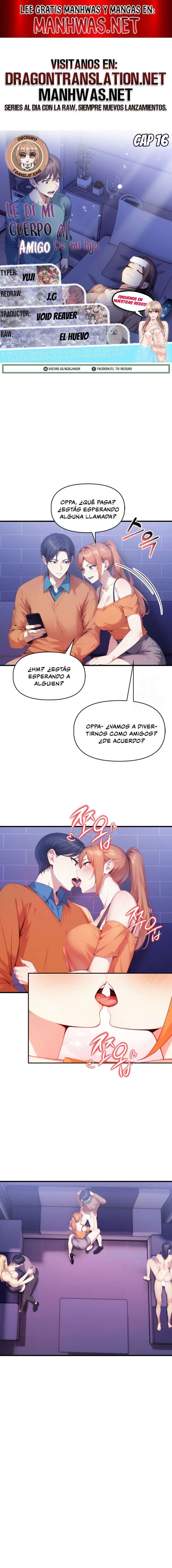 Le di mi cuerpo al amigo de mi hijo Capítulo 16 - Page 1