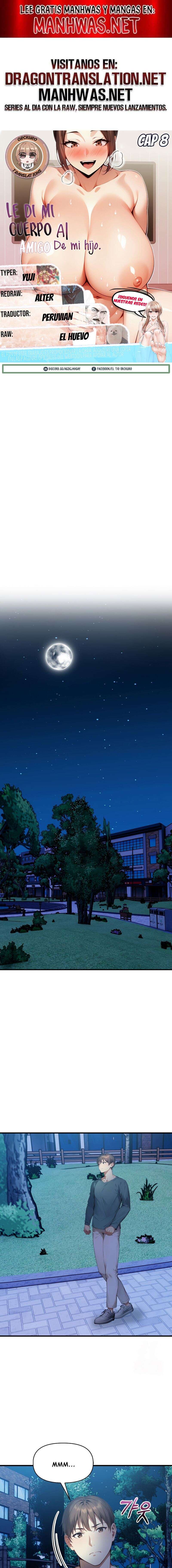 Le di mi cuerpo al amigo de mi hijo Capítulo 8 - Page 1