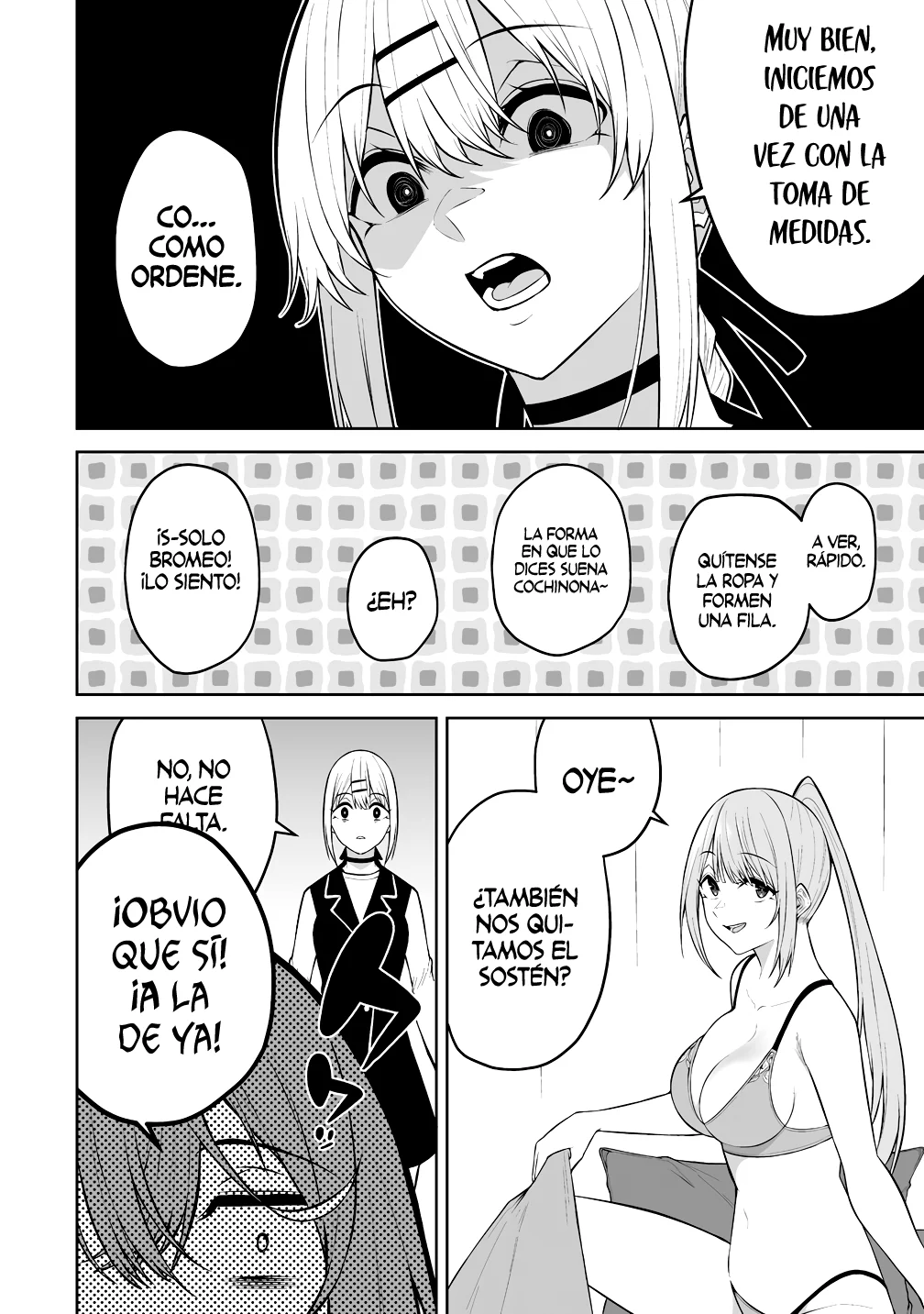 Imaizumi trae a todas las gals a su casa ~Deep – español Capítulo 32 - Page 12