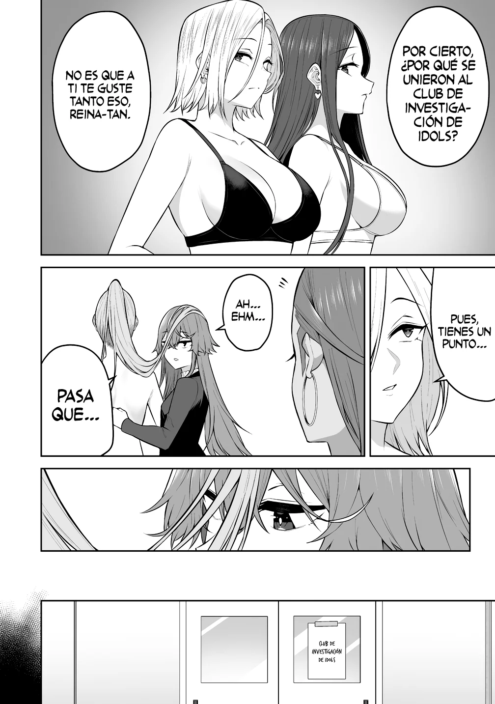 Imaizumi trae a todas las gals a su casa ~Deep – español Capítulo 32 - Page 18