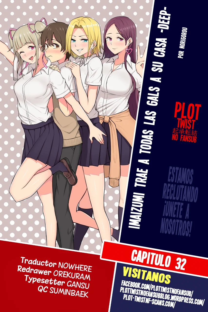 Imaizumi trae a todas las gals a su casa ~Deep – español Capítulo 33 - Page 1