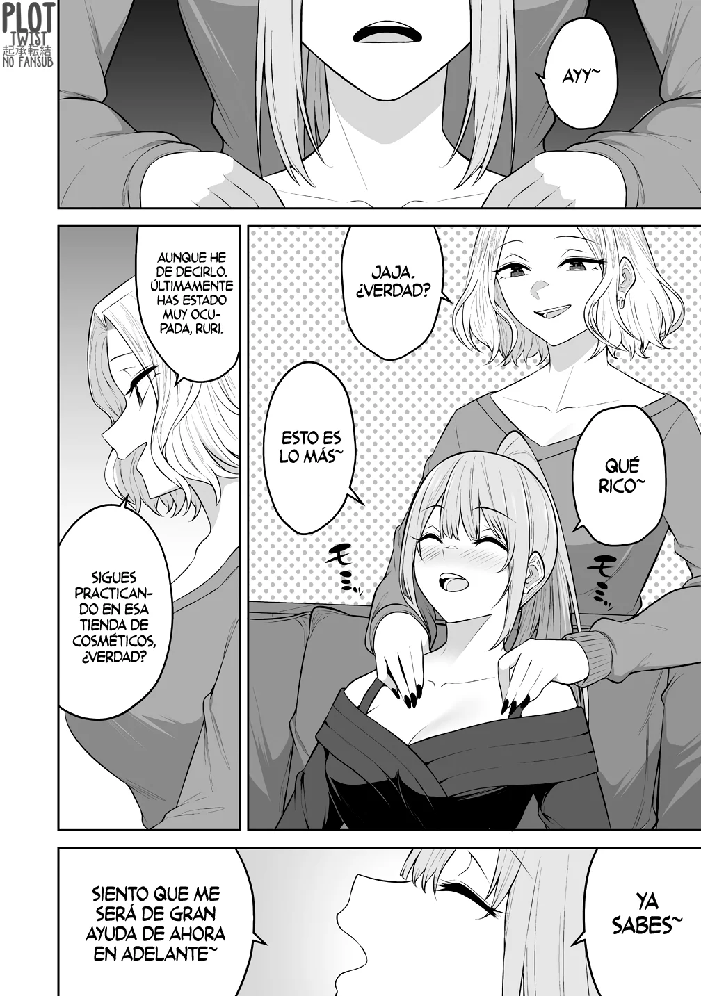 Imaizumi trae a todas las gals a su casa ~Deep – español Capítulo 34 - Page 4