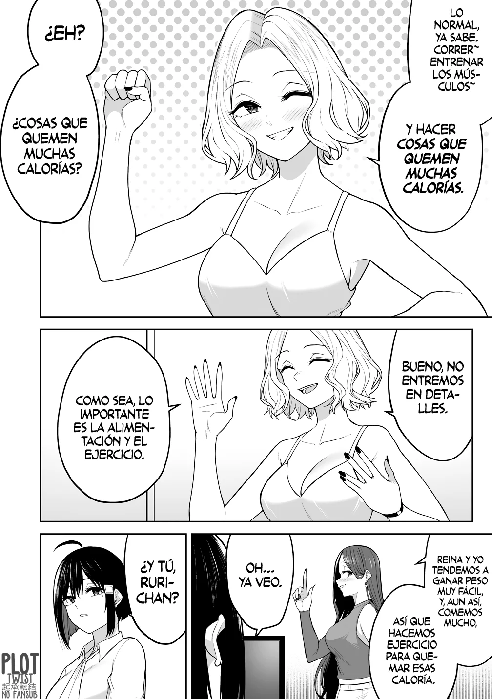 Imaizumi trae a todas las gals a su casa ~Deep – español Capítulo 39 - Page 8