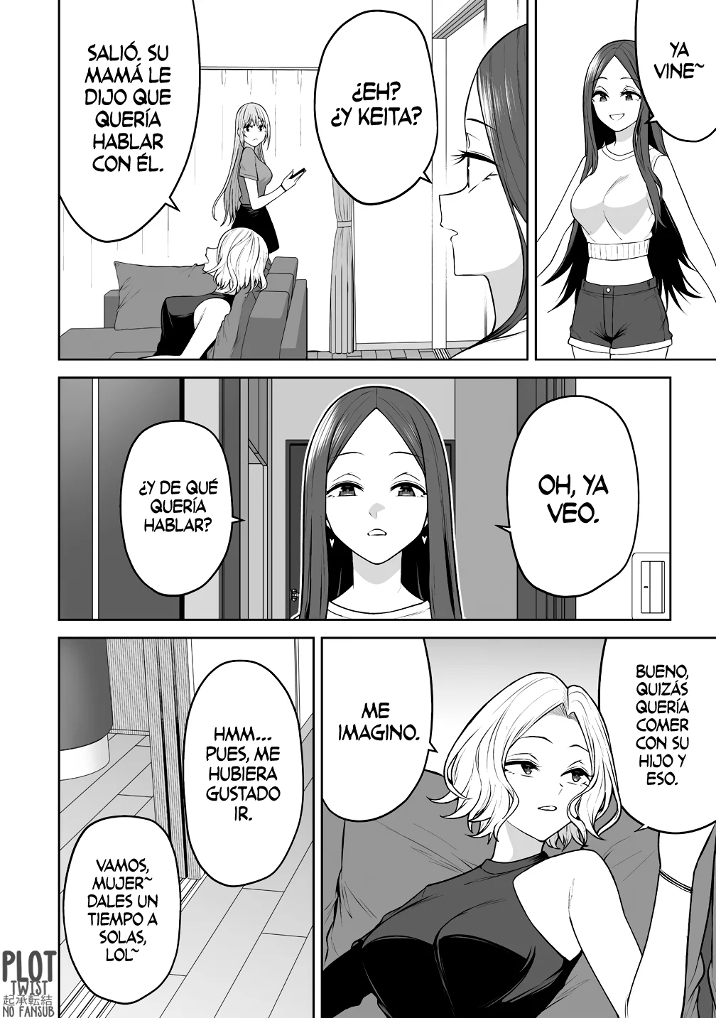 Imaizumi trae a todas las gals a su casa ~Deep – español Capítulo 40 - Page 10