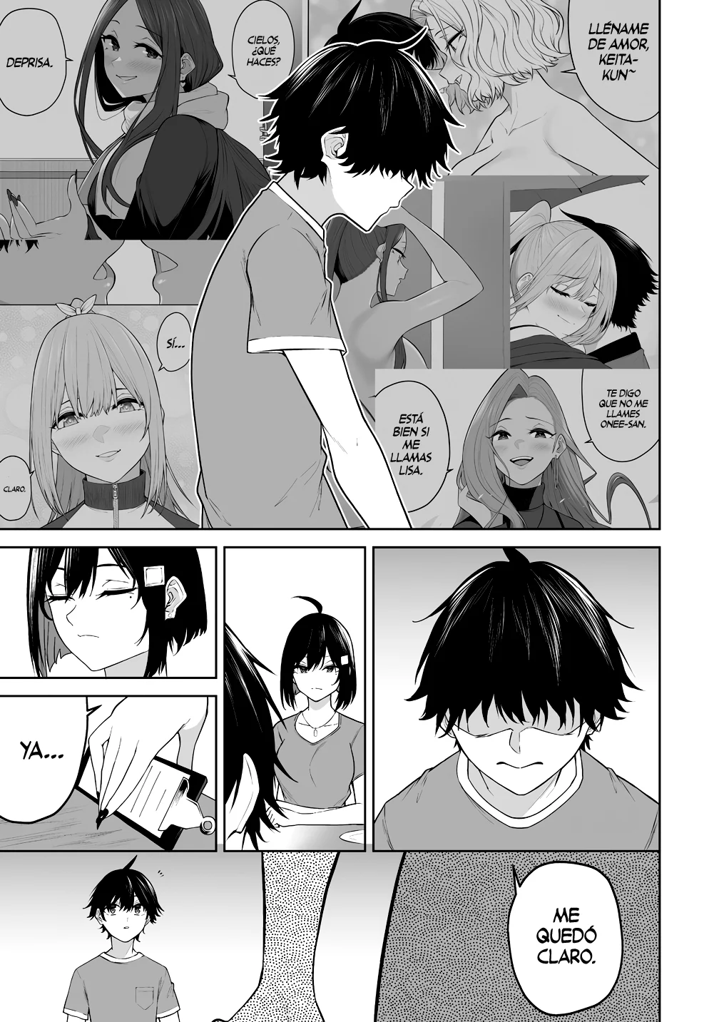Imaizumi trae a todas las gals a su casa ~Deep – español Capítulo 40 - Page 17