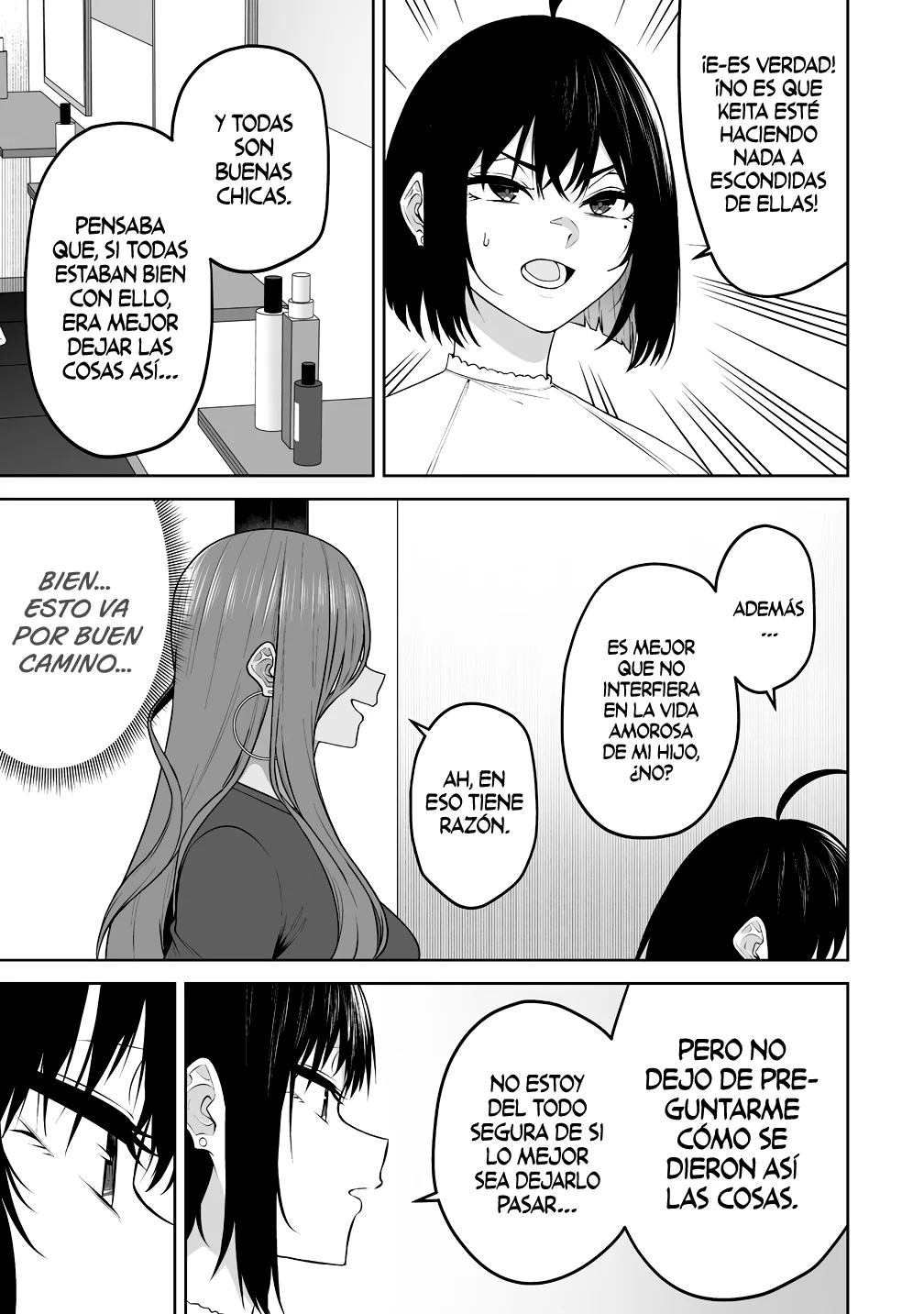 Imaizumi trae a todas las gals a su casa ~Deep – español Capítulo 40 - Page 7