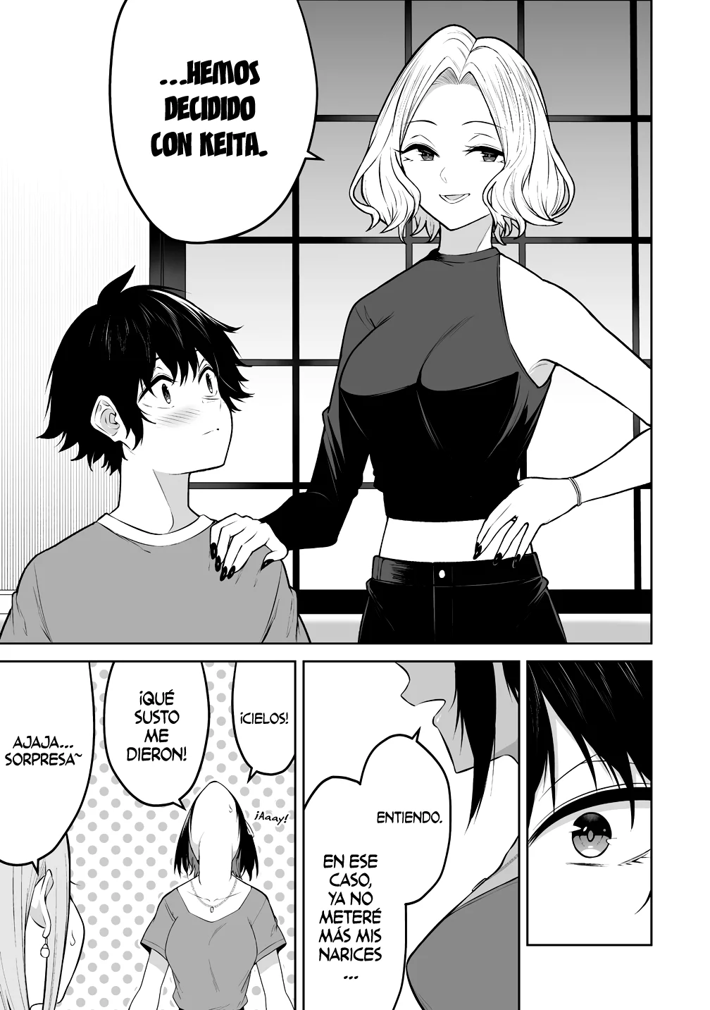 Imaizumi trae a todas las gals a su casa ~Deep – español Capítulo 41 - Page 15