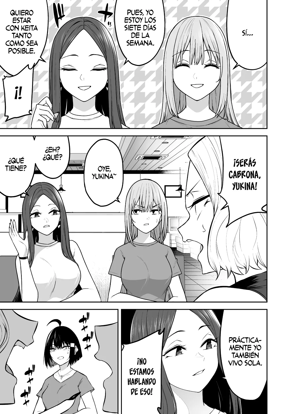 Imaizumi trae a todas las gals a su casa ~Deep – español Capítulo 41 - Page 17
