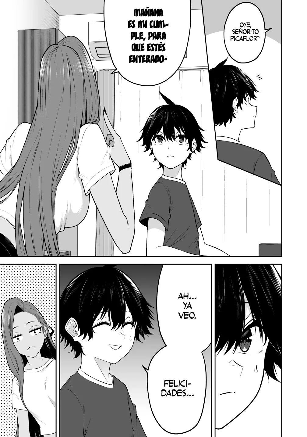 Imaizumi trae a todas las gals a su casa ~Deep – español Capítulo 42 - Page 9