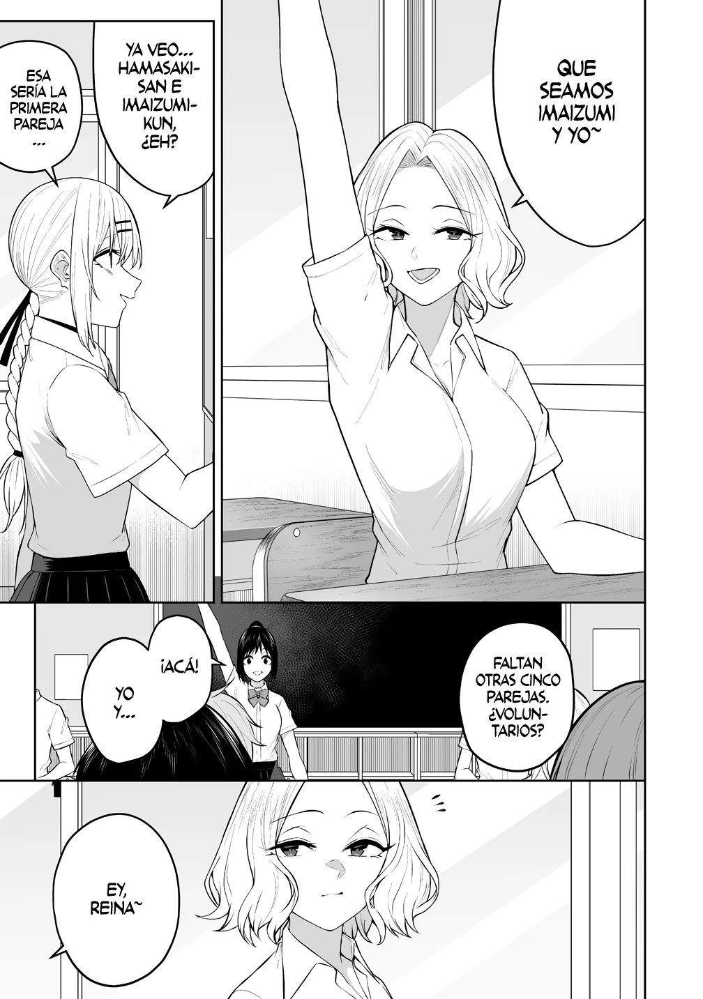 Imaizumi trae a todas las gals a su casa ~Deep – español Capítulo 43 - Page 5
