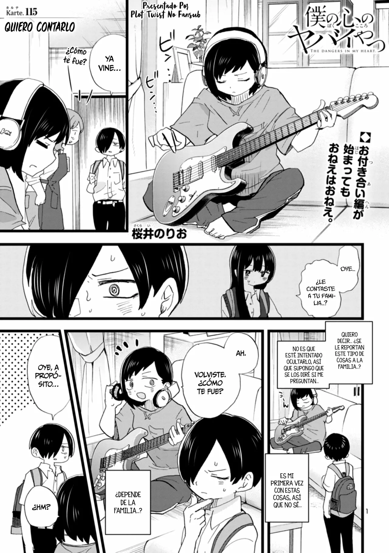 Boku no Kokoro no Yabai Yatsu Capítulo 115 - Page 3