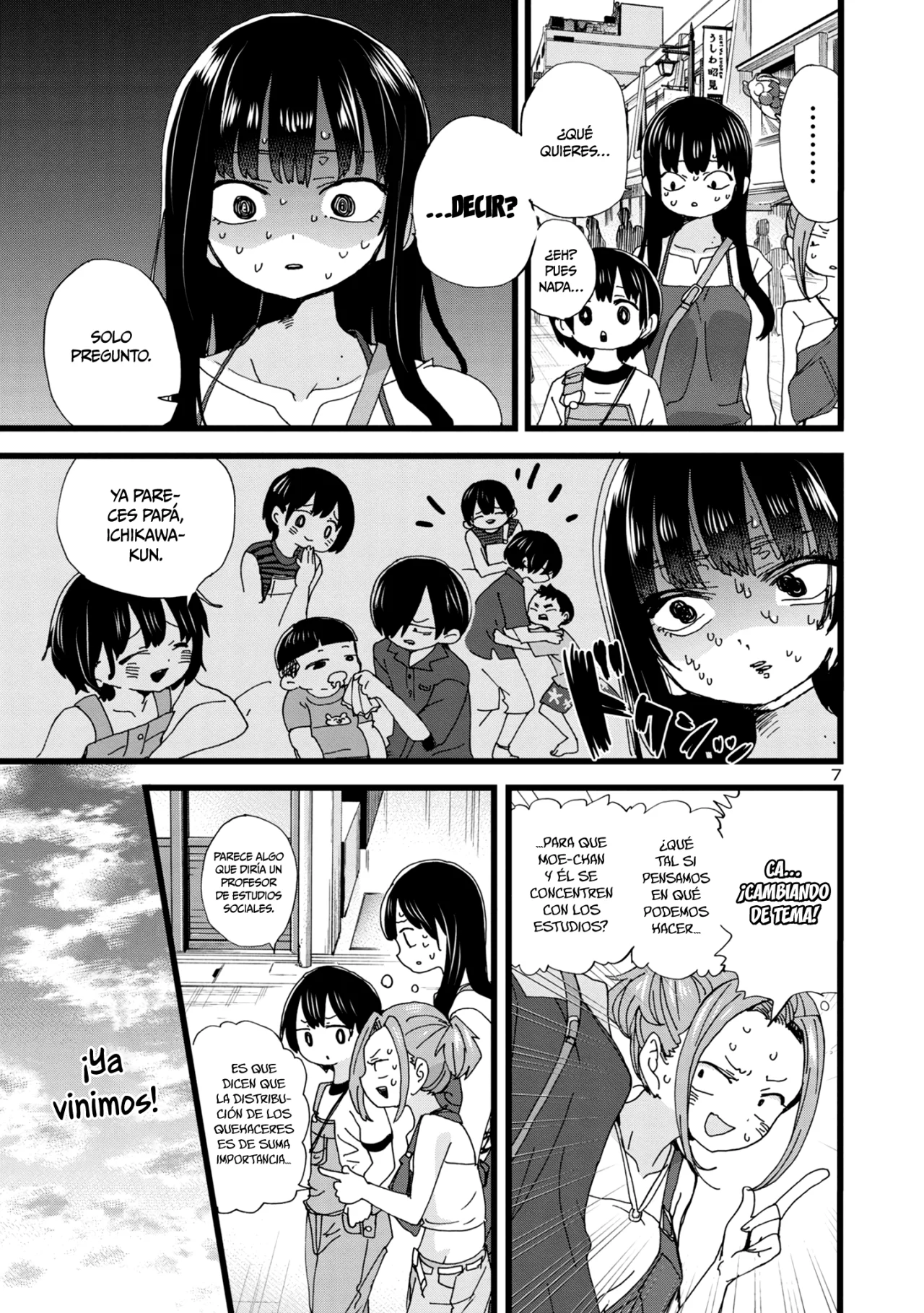 Boku no Kokoro no Yabai Yatsu Capítulo 135 - Page 9