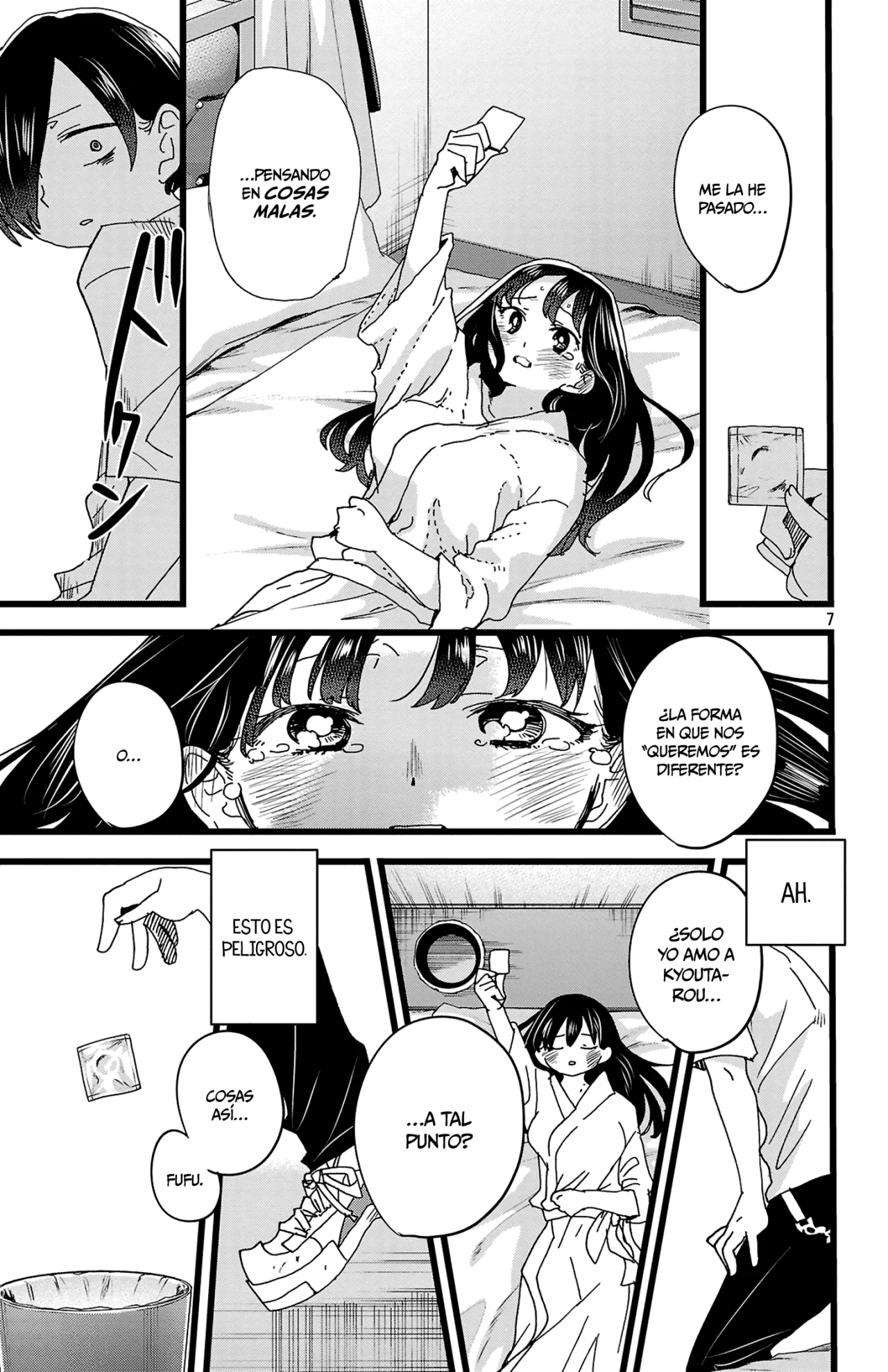 Boku no Kokoro no Yabai Yatsu Capítulo 140 - Page 9