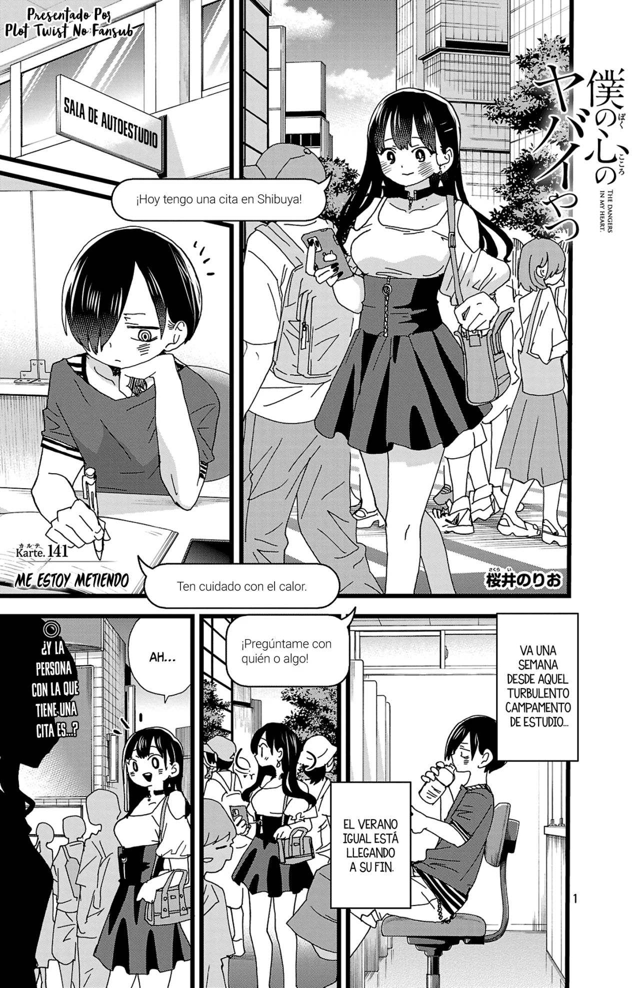 Boku no Kokoro no Yabai Yatsu Capítulo 141 - Page 3