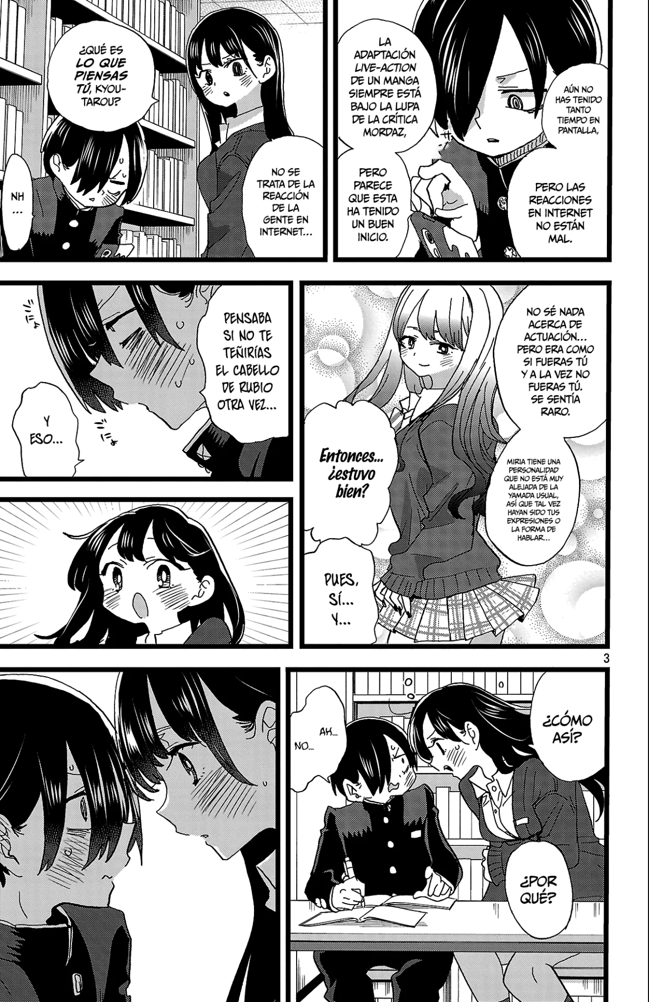 Boku no Kokoro no Yabai Yatsu Capítulo 159 - Page 5