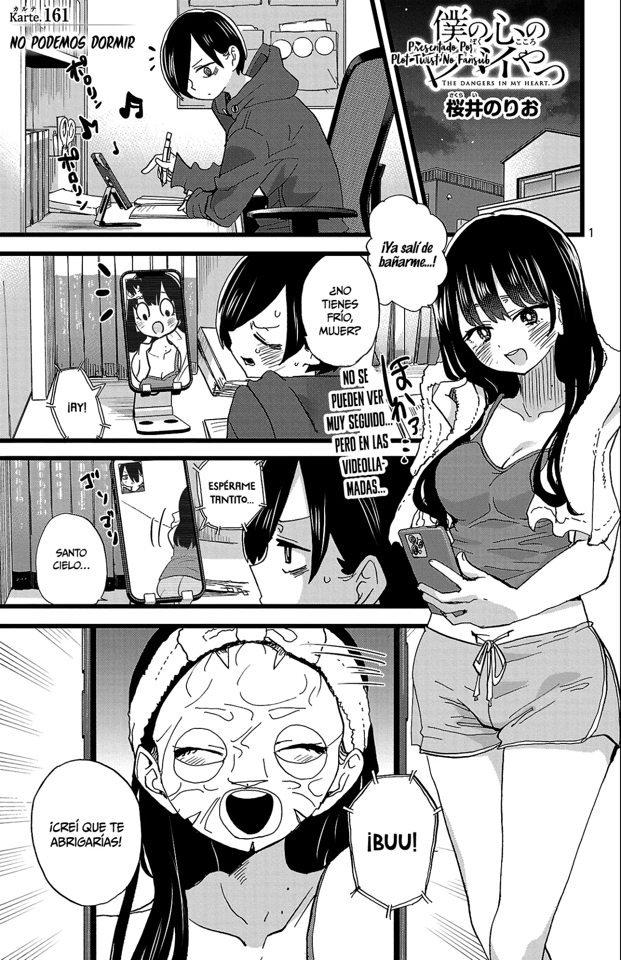 Boku no Kokoro no Yabai Yatsu Capítulo 161 - Page 3