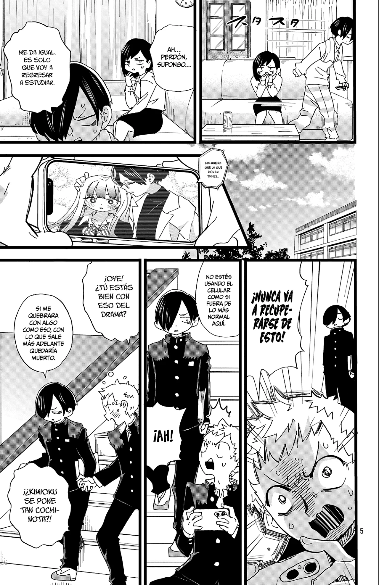 Boku no Kokoro no Yabai Yatsu Capítulo 162 - Page 7