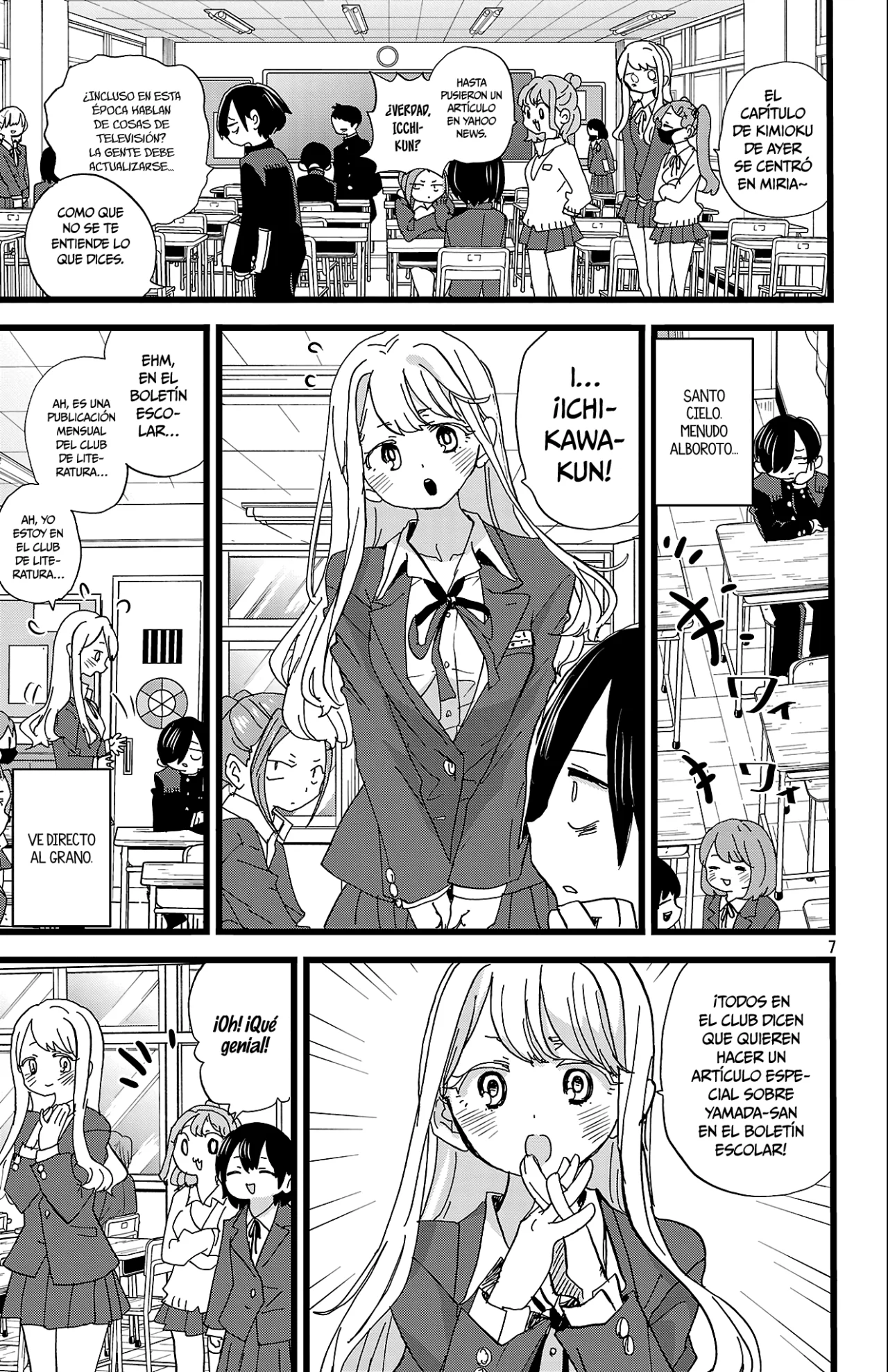 Boku no Kokoro no Yabai Yatsu Capítulo 162 - Page 9