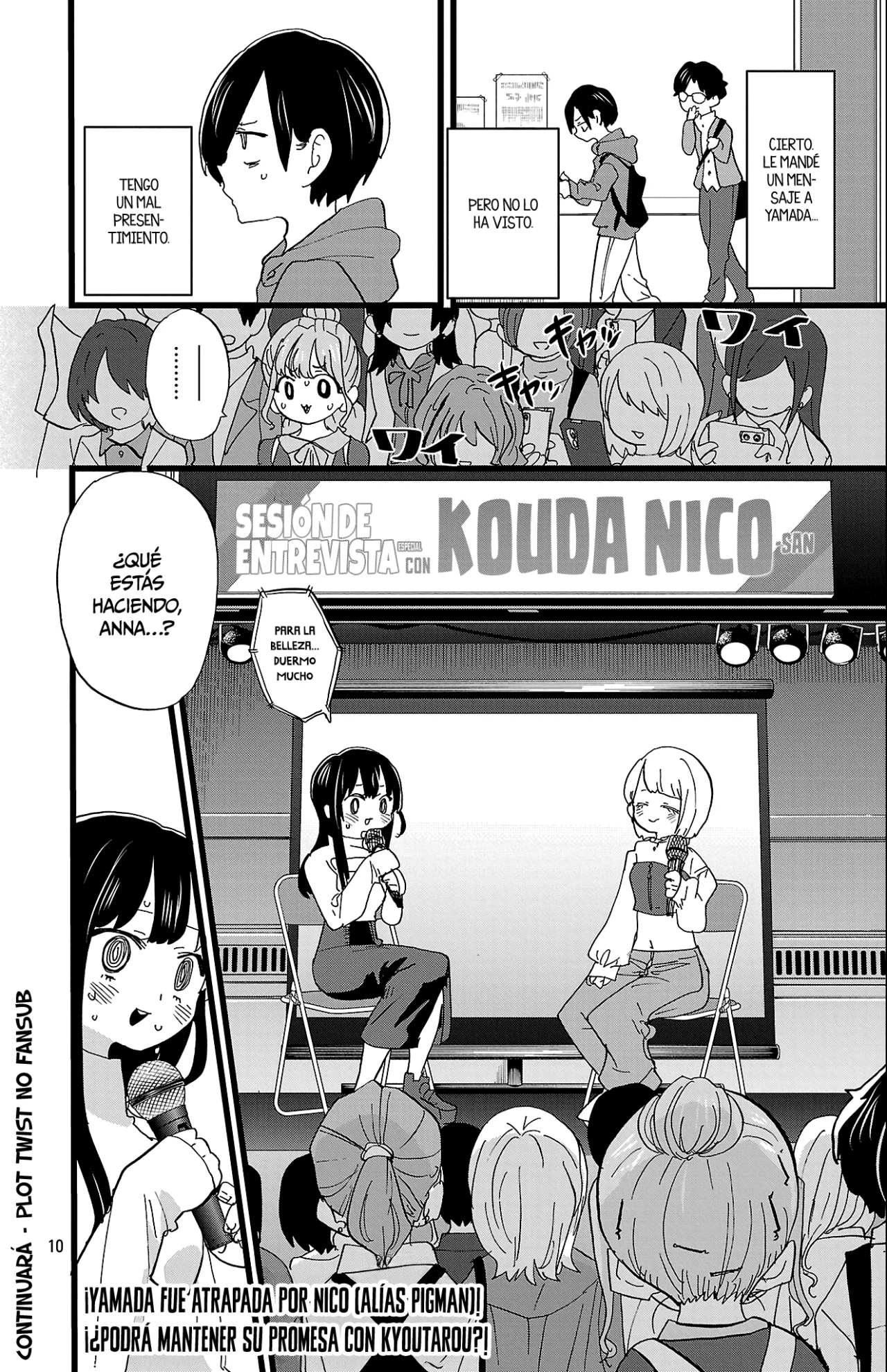 Boku no Kokoro no Yabai Yatsu Capítulo 165 - Page 10