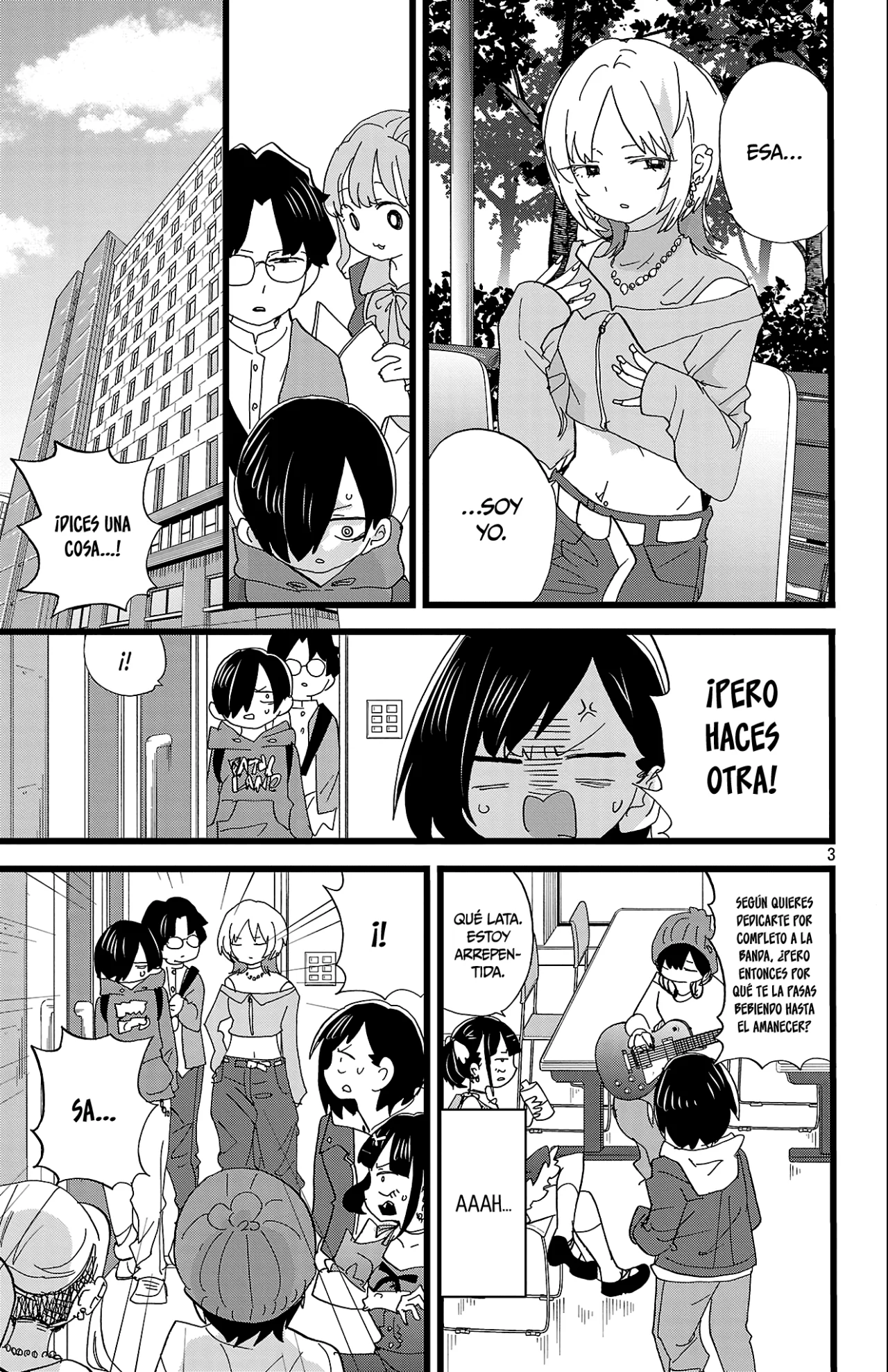 Boku no Kokoro no Yabai Yatsu Capítulo 165 - Page 3