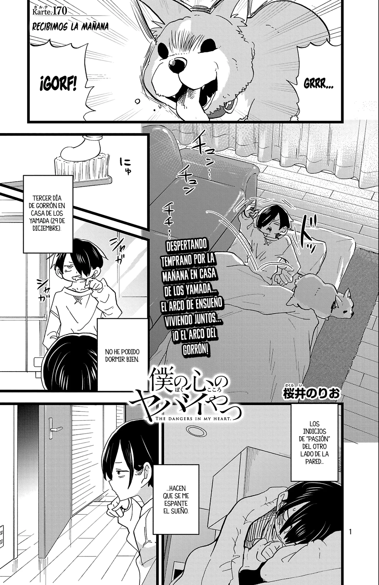 Boku no Kokoro no Yabai Yatsu Capítulo 170 - Page 3