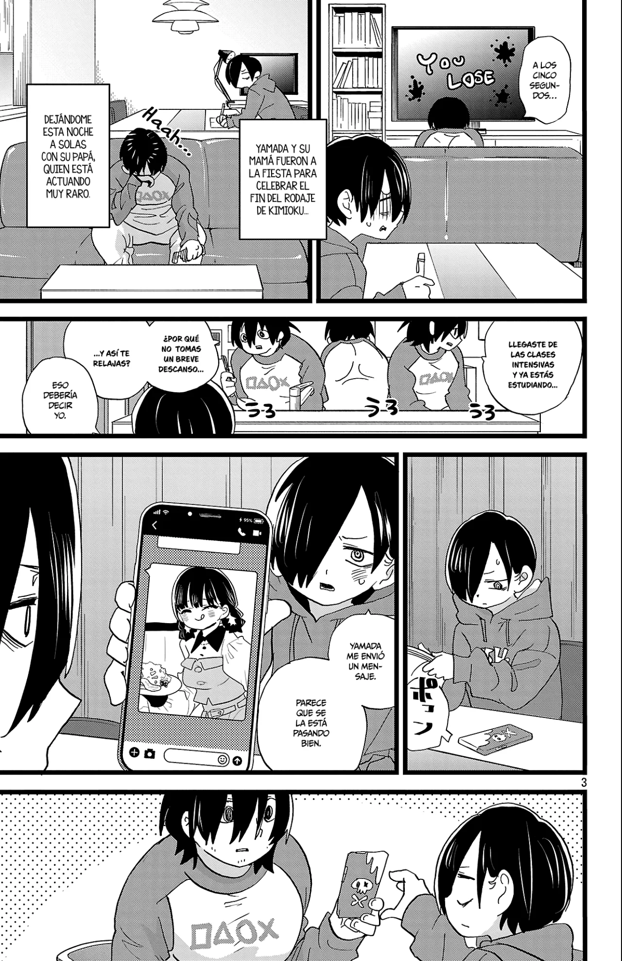 Boku no Kokoro no Yabai Yatsu Capítulo 171 - Page 5